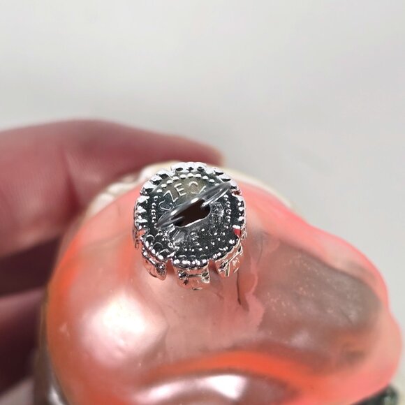 Vintage Ornament Czech Santa Claus Glass Christmas Mercury Glitter Beard Pink - Picture 6 of 7